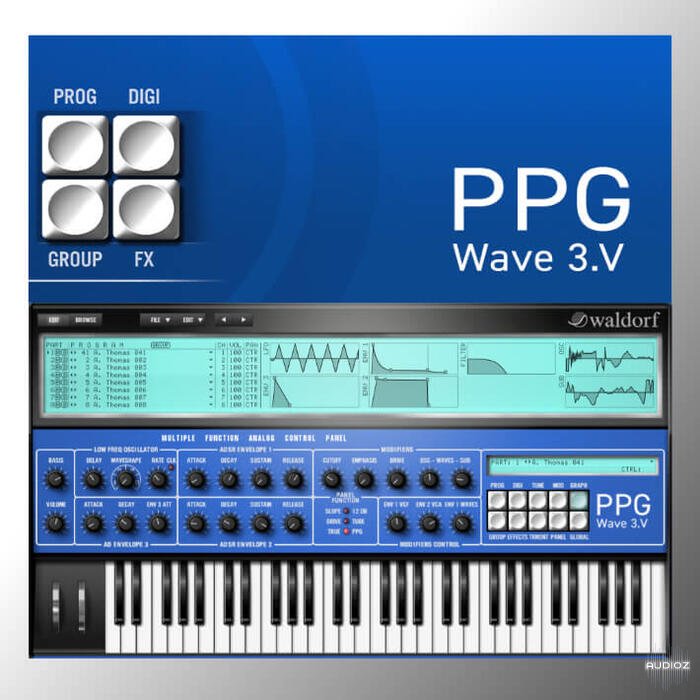 Waldorf PPG Wave 3 V v1.3.2 Incl Keygen [WIN macOS]-R2R screenshot