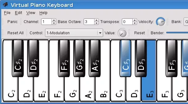 Virtual MIDI Piano Keyboard v0.9.0 & LoopBe1 Package-TCD screenshot